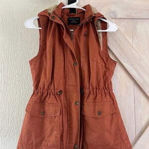 Love Tree Women's Warm Brown Vest